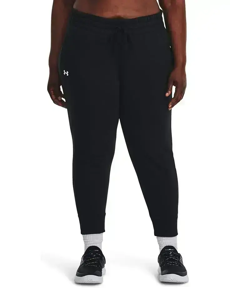 Women's Under Armour Plus Size Rival Fleece Joggers