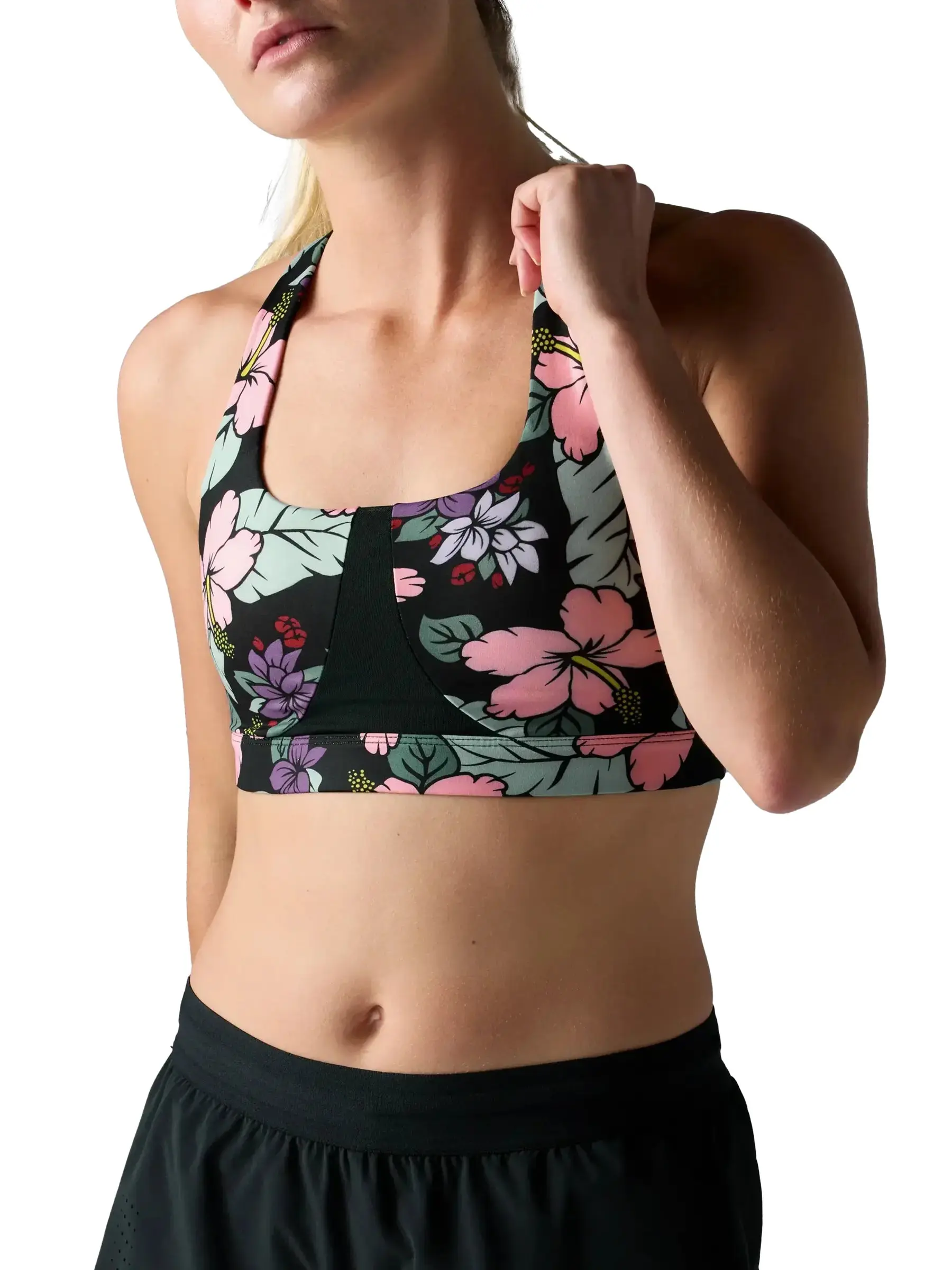 rabbit Zone 3 Hibiscus Flower Bra