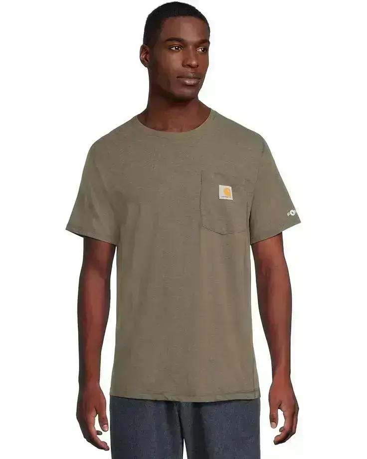 Men's Carhartt Force Relaxed Fit Midweight Short Sleeve Pocket T-Shirt