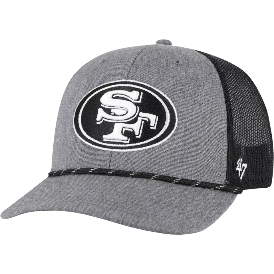49ers Carbon Strap Rope 47 Trucker