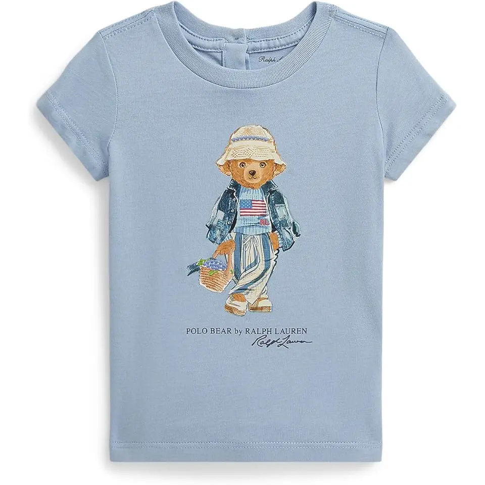 Polo Bear Cotton Jersey Tee (Infant)