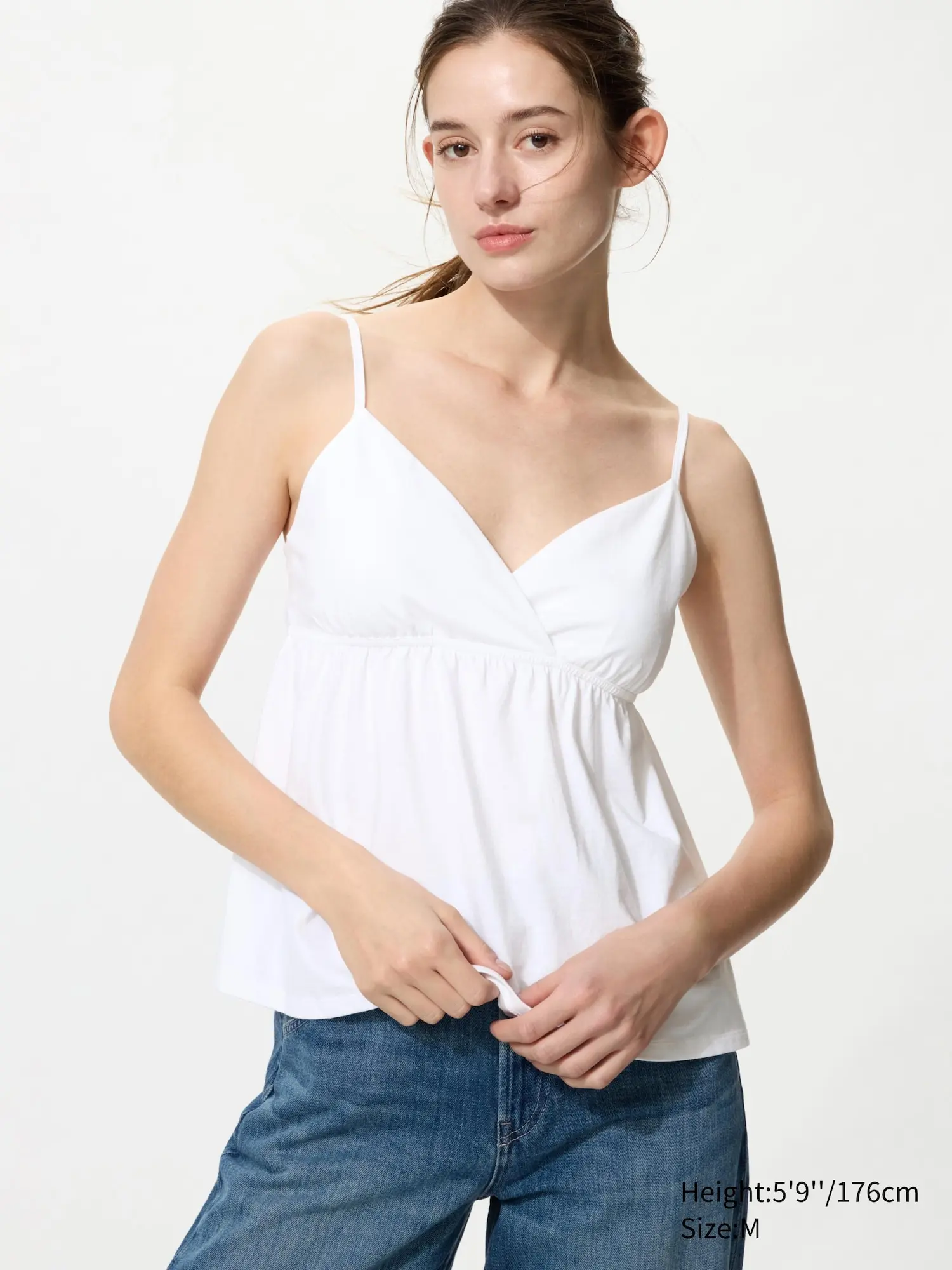 Gathered Babydoll Camisole
