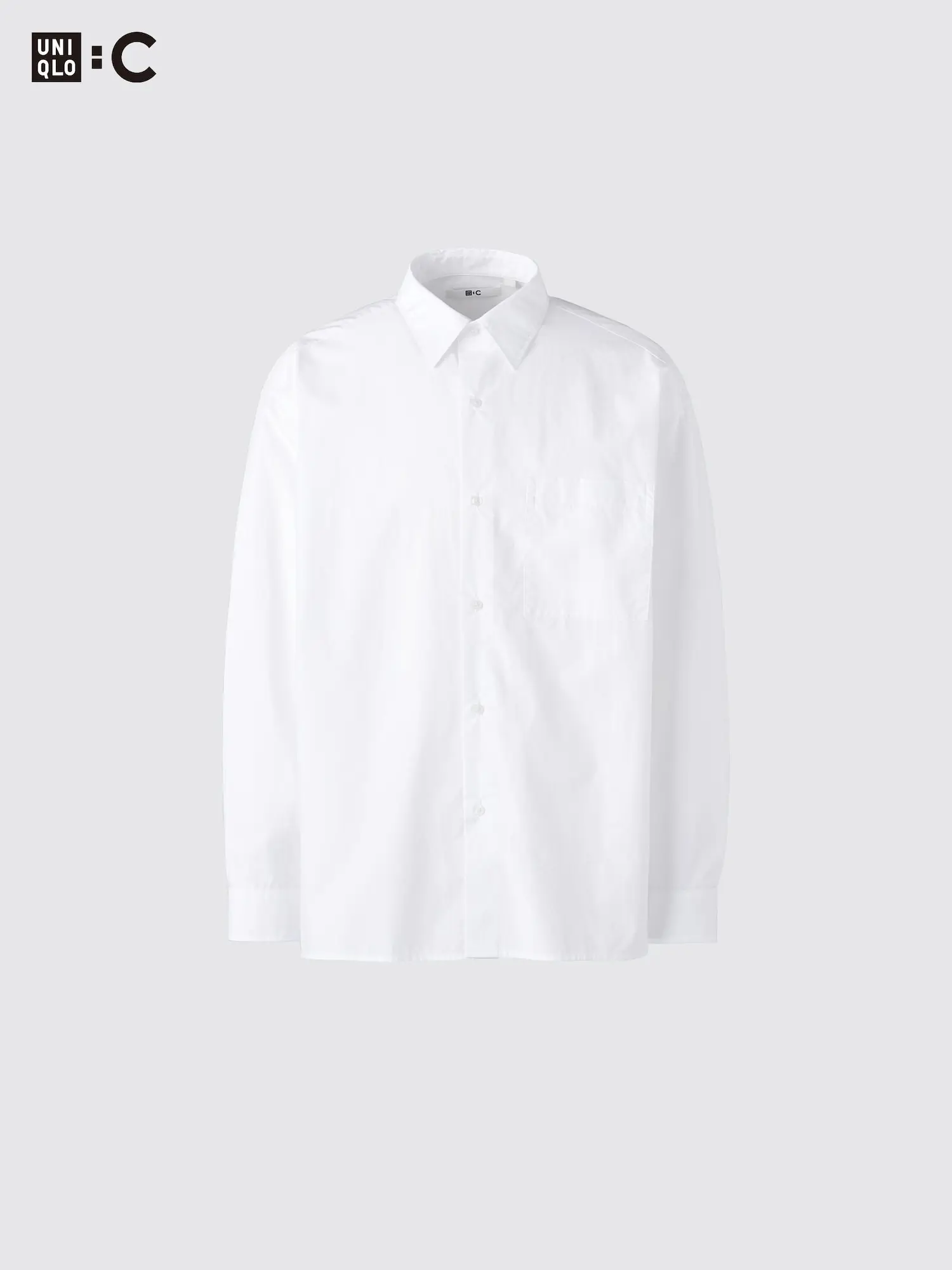 Рубашка оверсайз из broadcloth