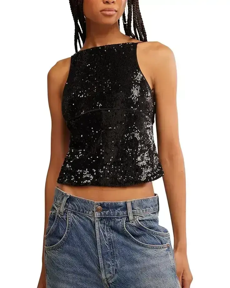 Women's Free People James Sequin Tank
