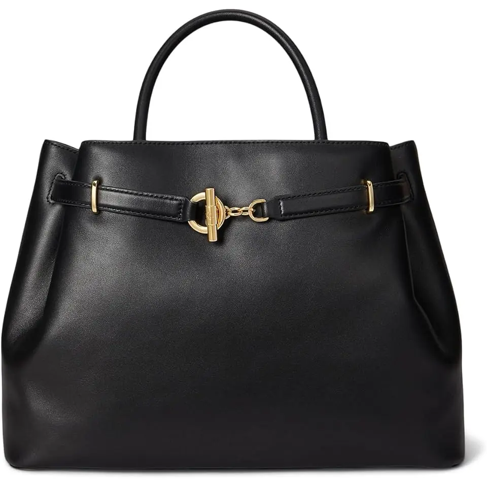 Leather Large Blaike Satchel