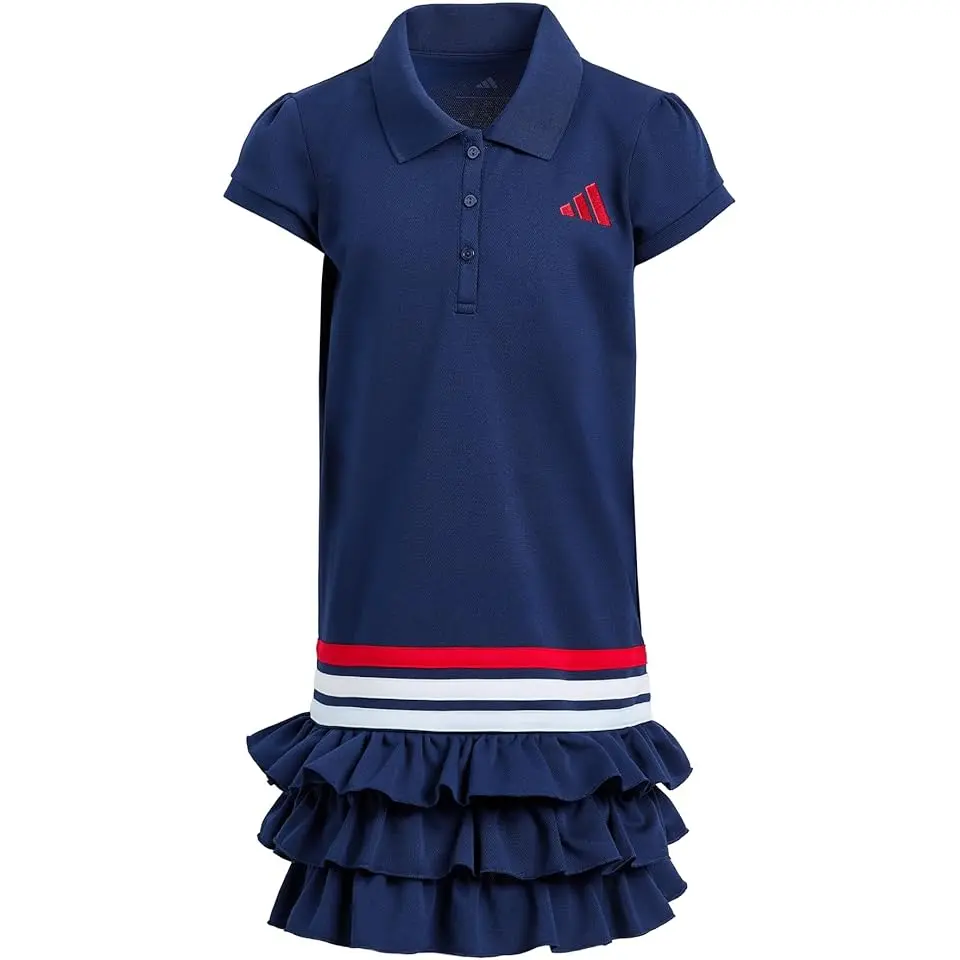 Ruffle Polo Dress (Toddler/Little Kids)