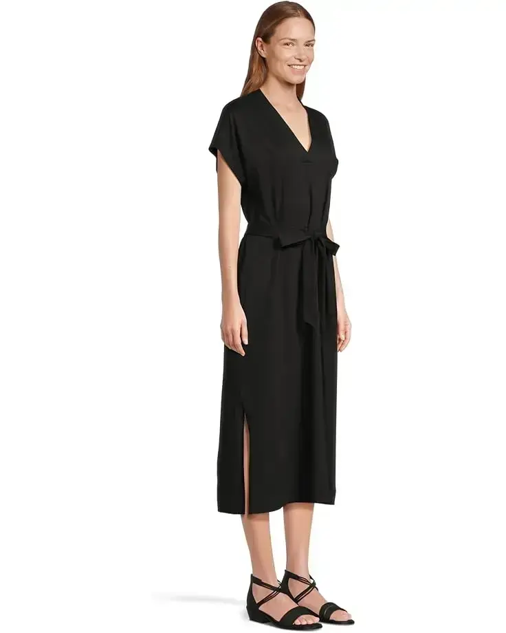 Islandscape Jersey Midi Dress