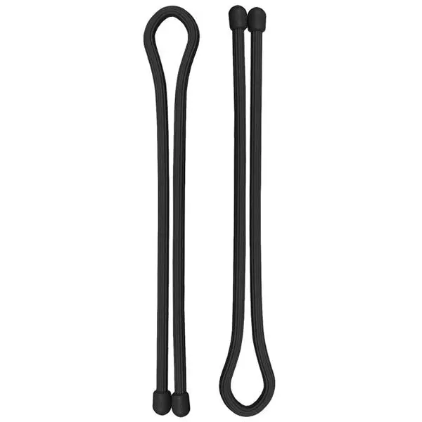 Gear Tie, Black - 18" (2 Pack)