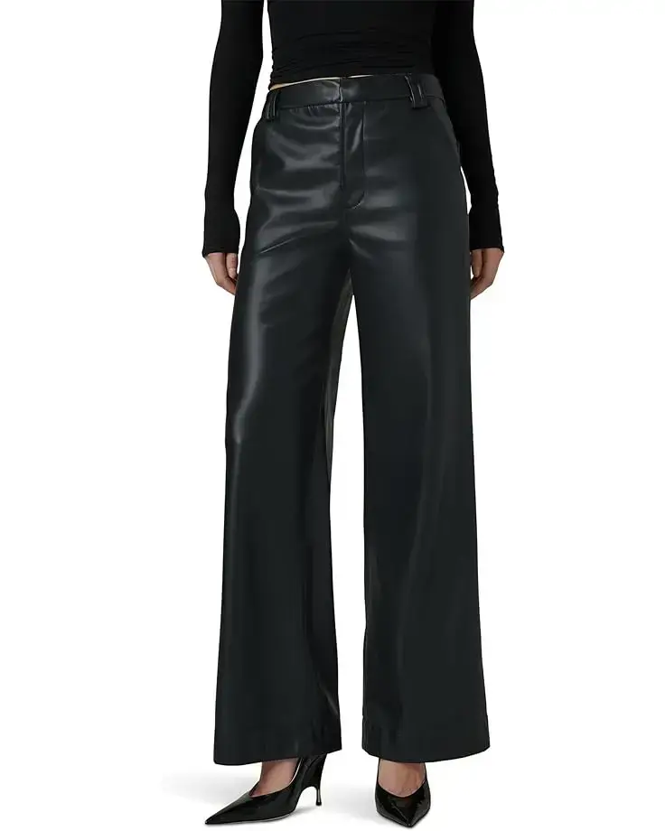The Mia Vegan Leather Trouser 32"