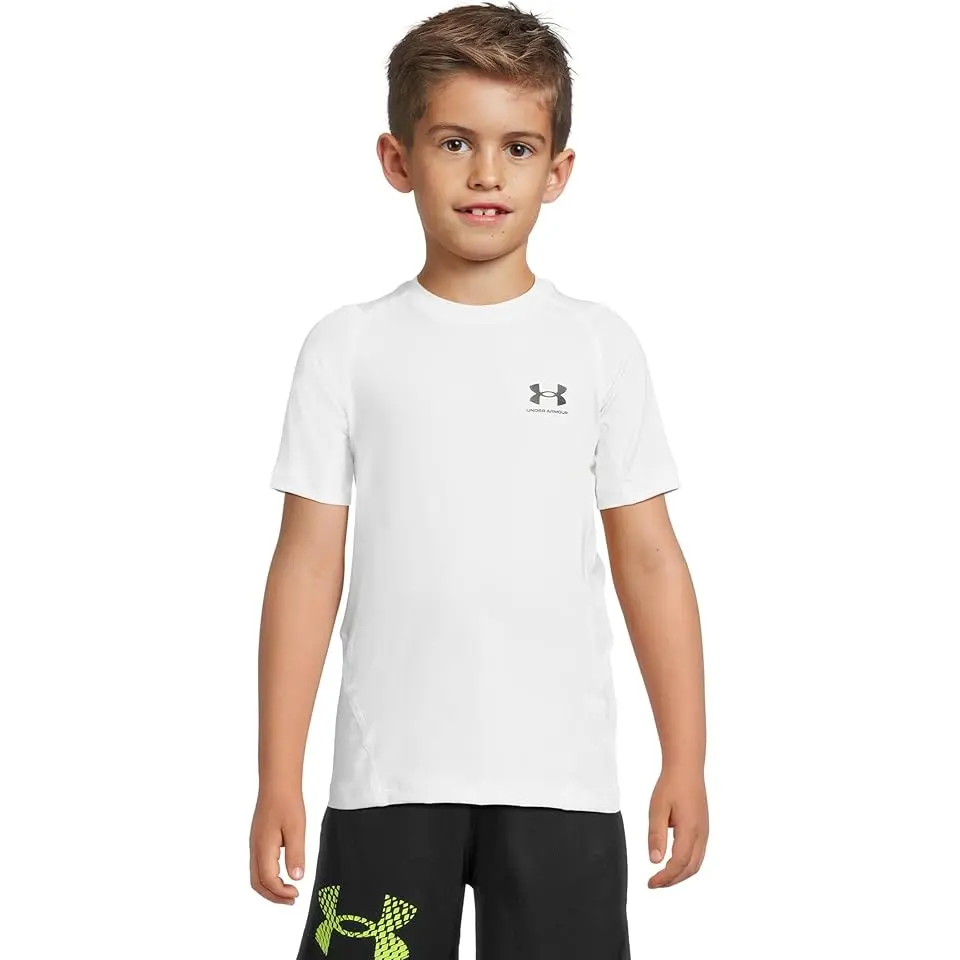 HeatGear® Armour Short Sleeve (Big Kid)