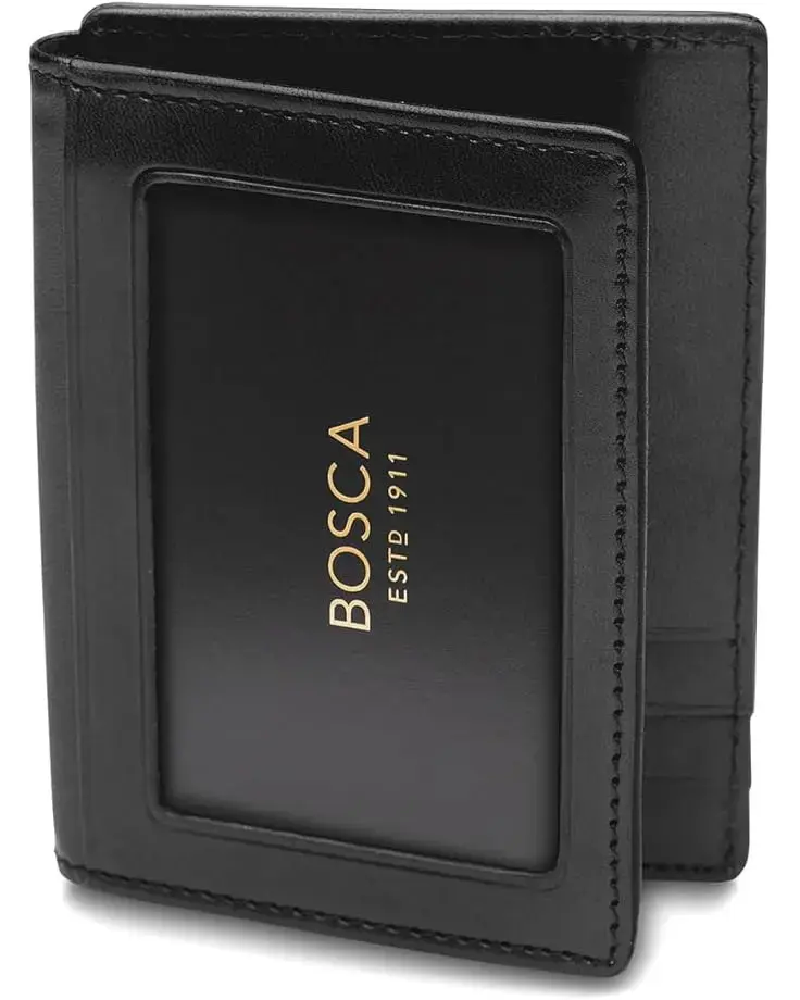 Men's Bosca Old Leather Collection - Front Pocket Wallet