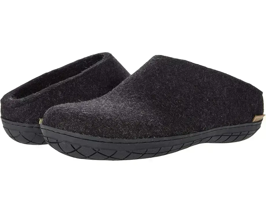 Unisex Glerups Wool Slip-On Rubber Outsole