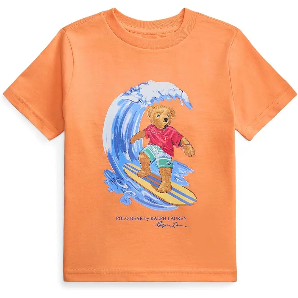 Polo Bear Cotton Jersey Tee (Toddler/Little Kid)
