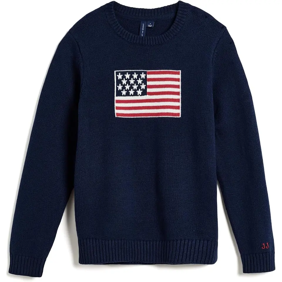 Intarsia Flag Sweater (Infant/Toddler/Little Kid/Big Kid)