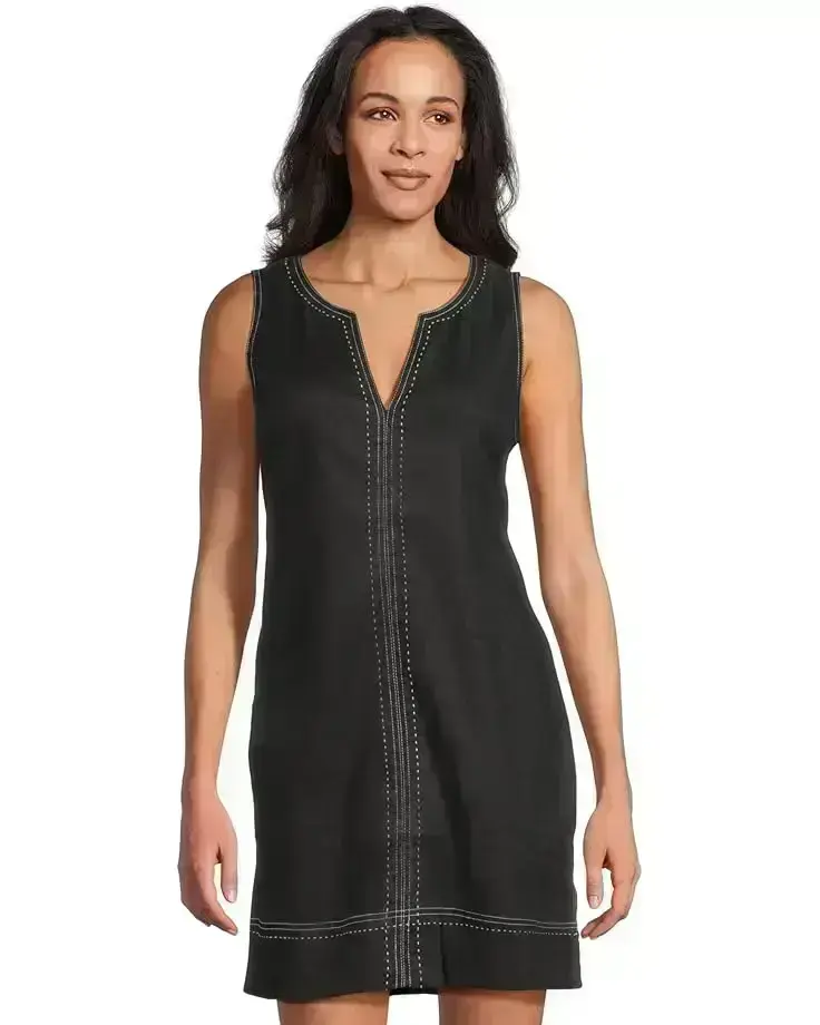 Women's Tommy Bahama Palm-A-Dora Split Neck Dress