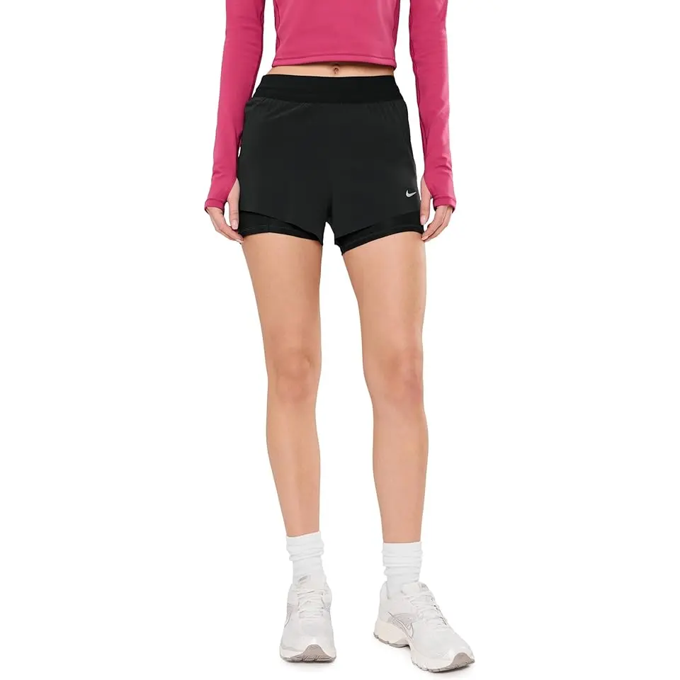 Swift Dri-FIT Mid-Rise 2-in-1 Running Shorts