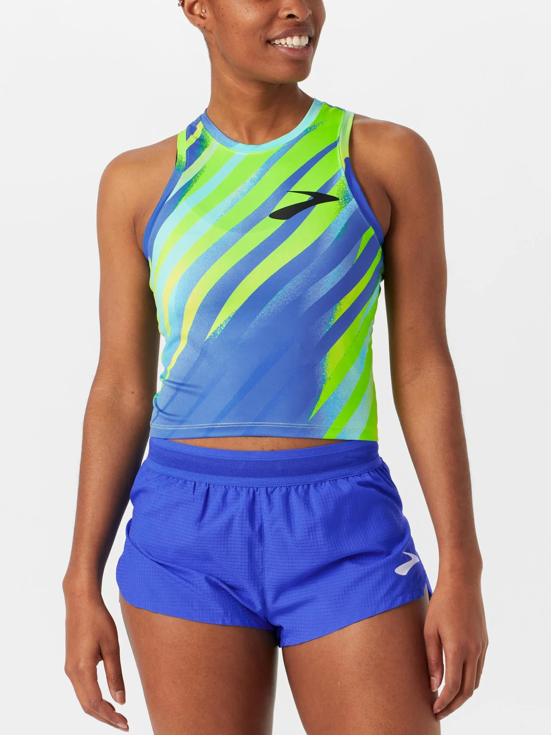 Brooks Women's Elite Mavericks Zag Fitted Singlet