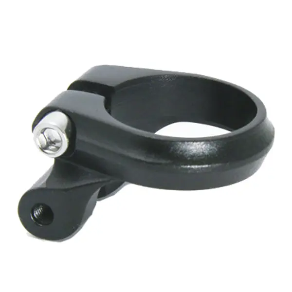 Seat Clamp w/Rack mount 28.6 - Black