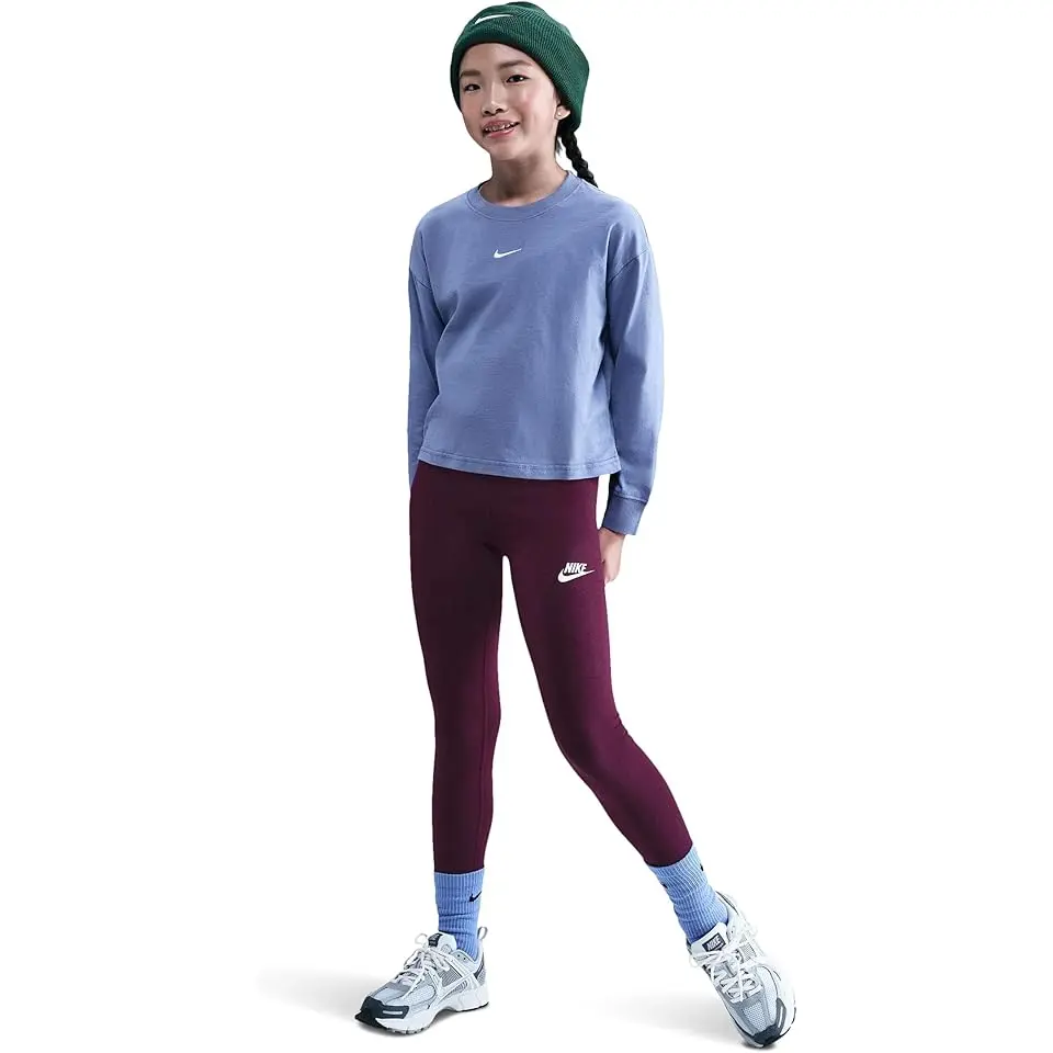 Classic High-Waisted Leggings (Big Kid)