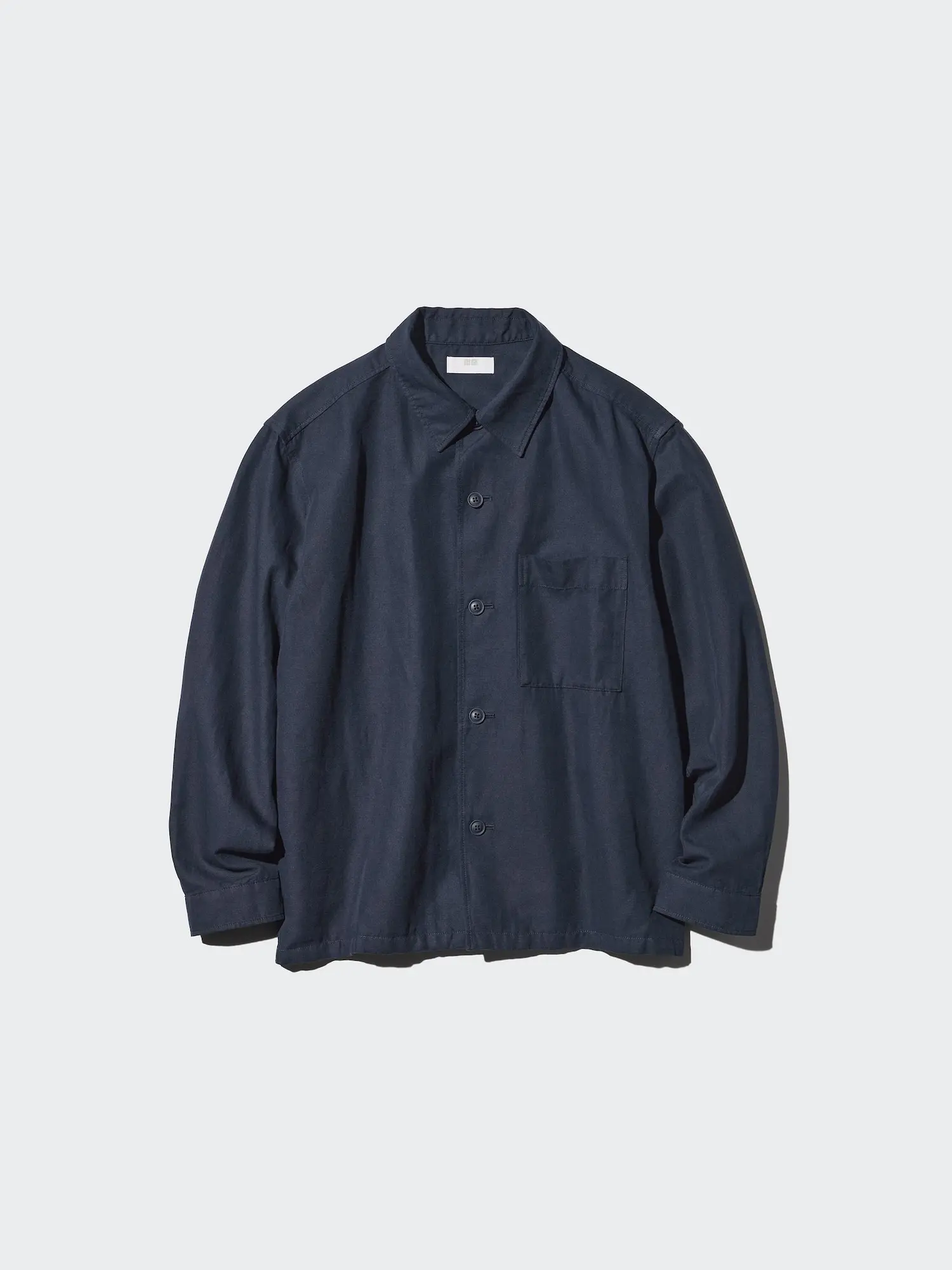 Unisex Cotton Linen Shirt Jacket