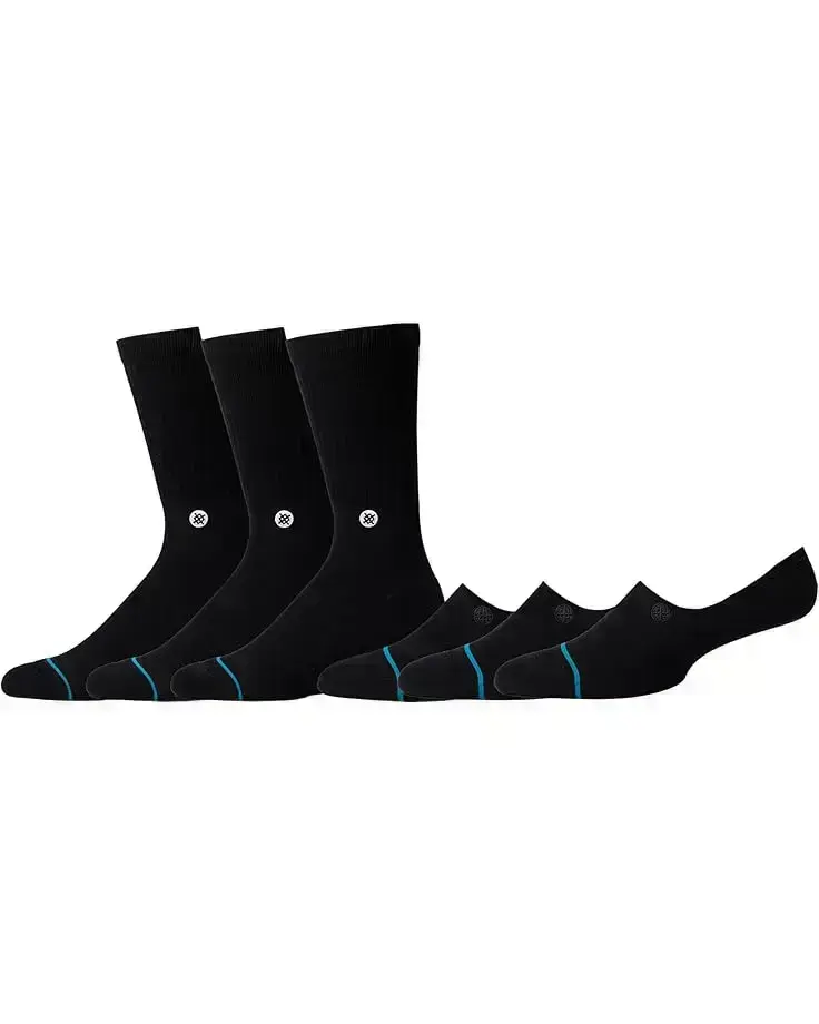 Unisex Stance Icon Mixed 6-Pack