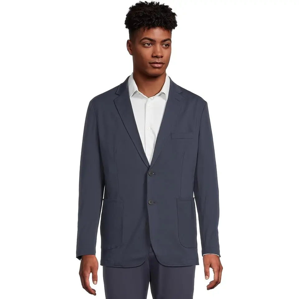 Xc Flex Solid Knit Blazer