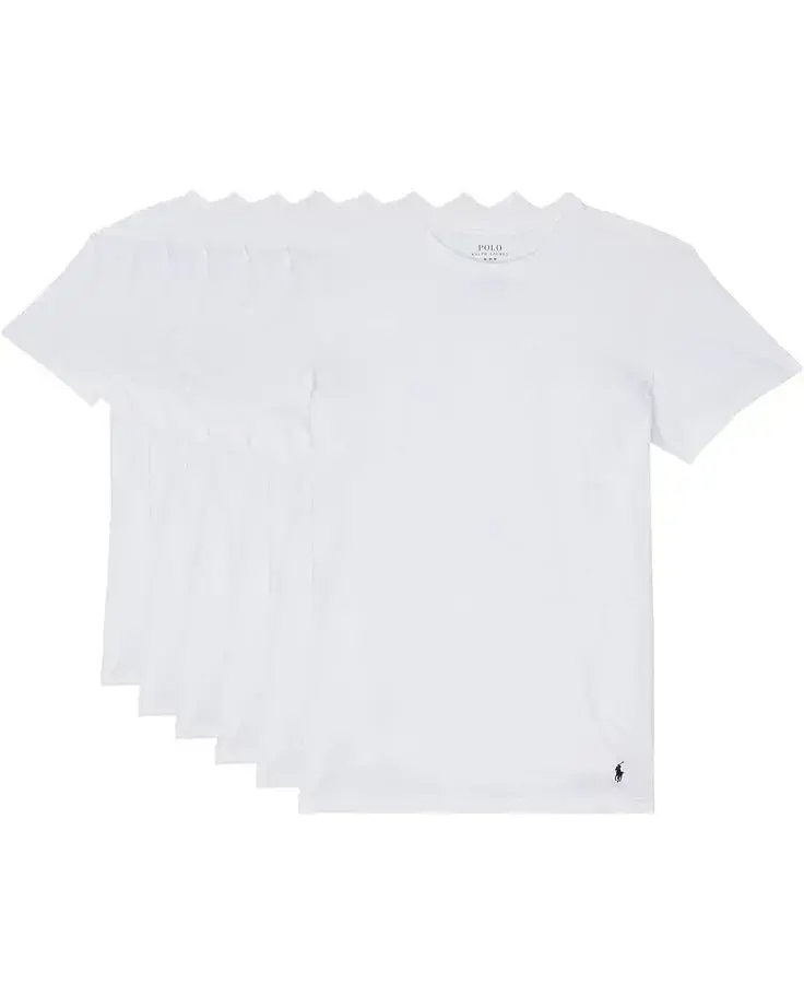 Men's Polo Ralph Lauren 6-Pack Classic Fit Cotton Wicking Crews