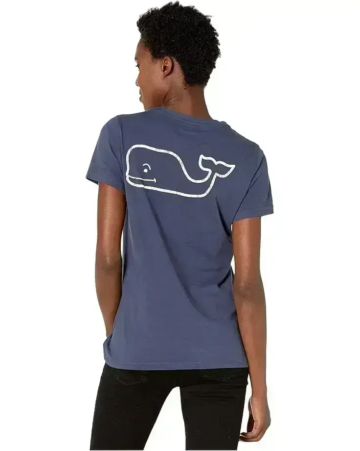 Women's Vineyard Vines Short Sleeve Whale Pocket Tee