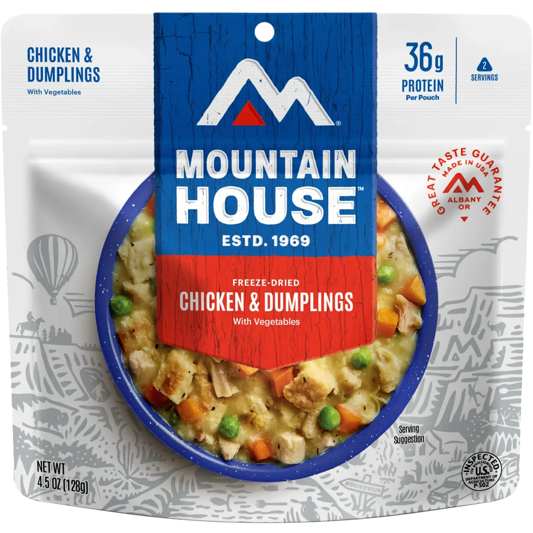 Chicken and Dumplings (2 Servings)