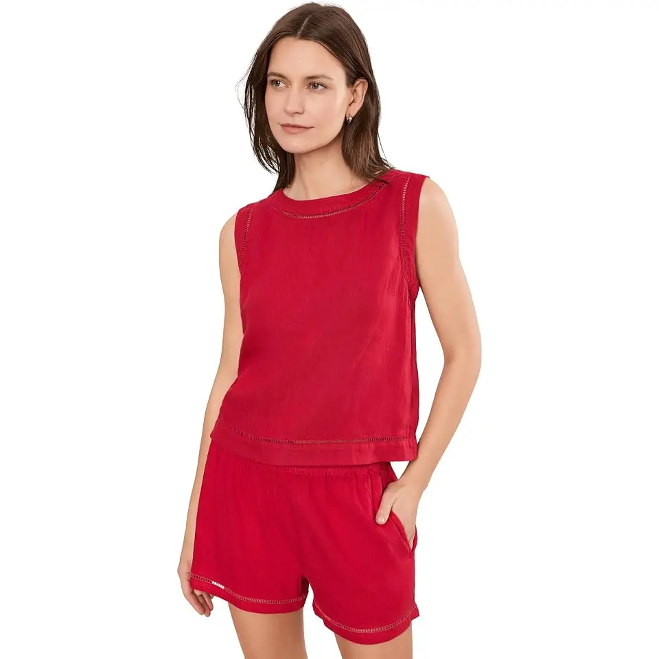 Joanne Sleeveless Linen Top