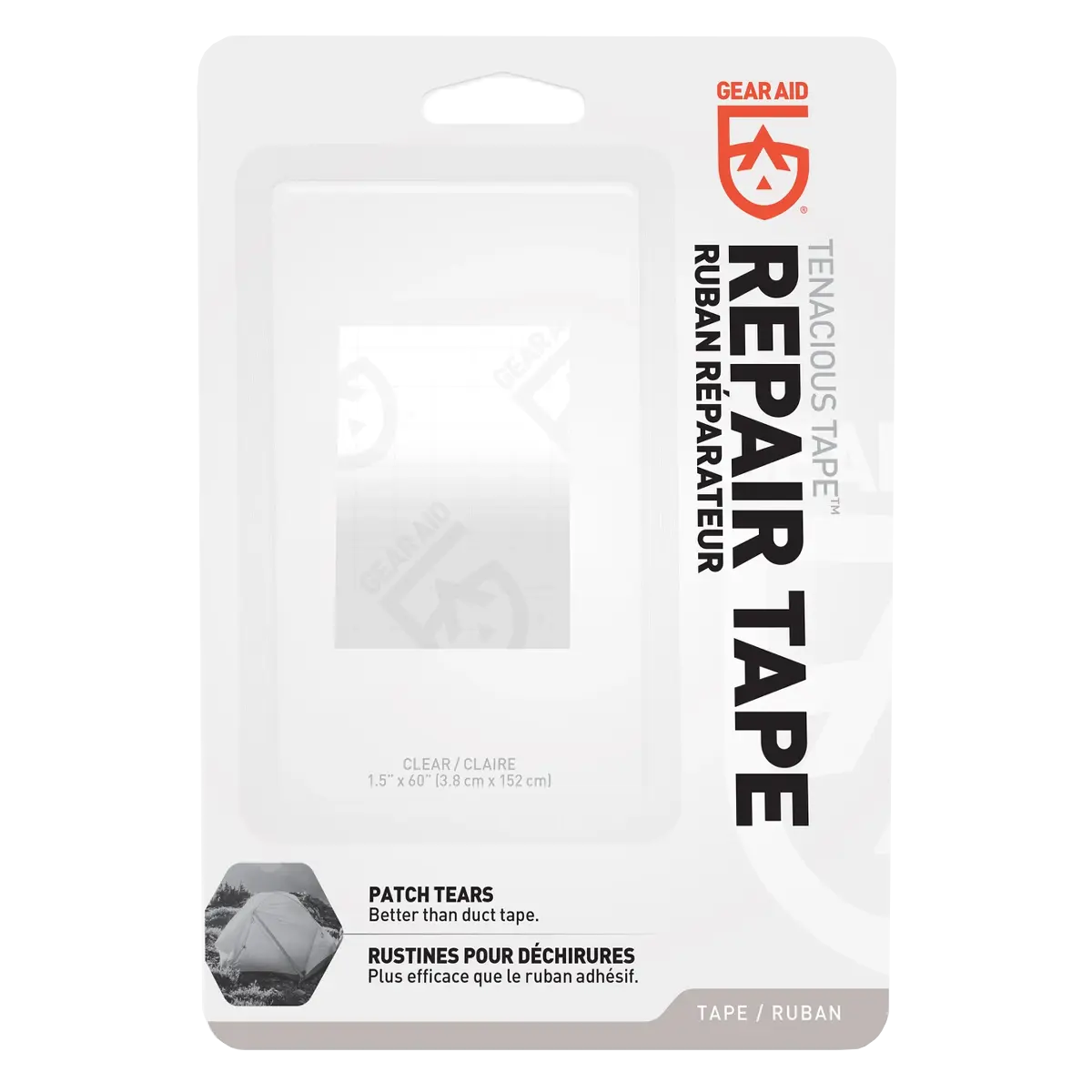 Tenacious Tape Repair Tape Roll - Clear