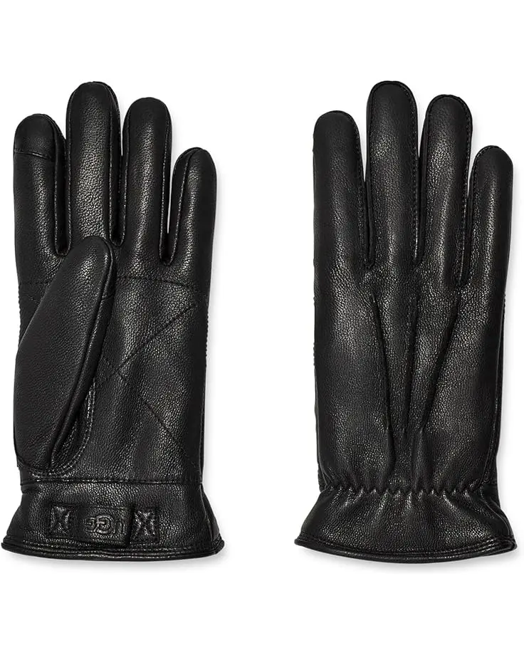 Men's UGG 3 Point Leather Gloves