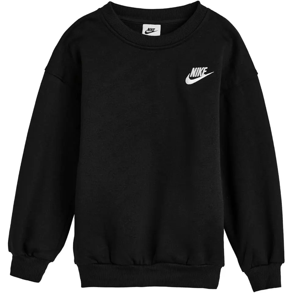 Oversized Crewneck Sweatshirt (Little Kid)