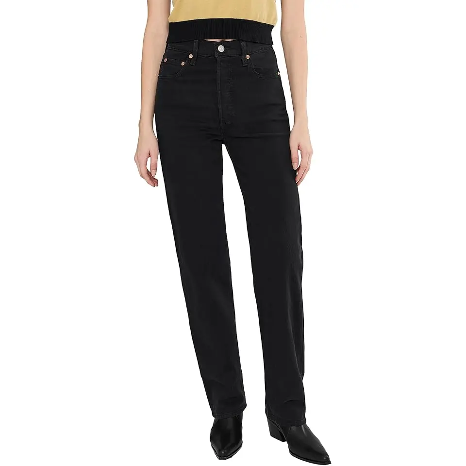 Ribcage Full Length Jeans