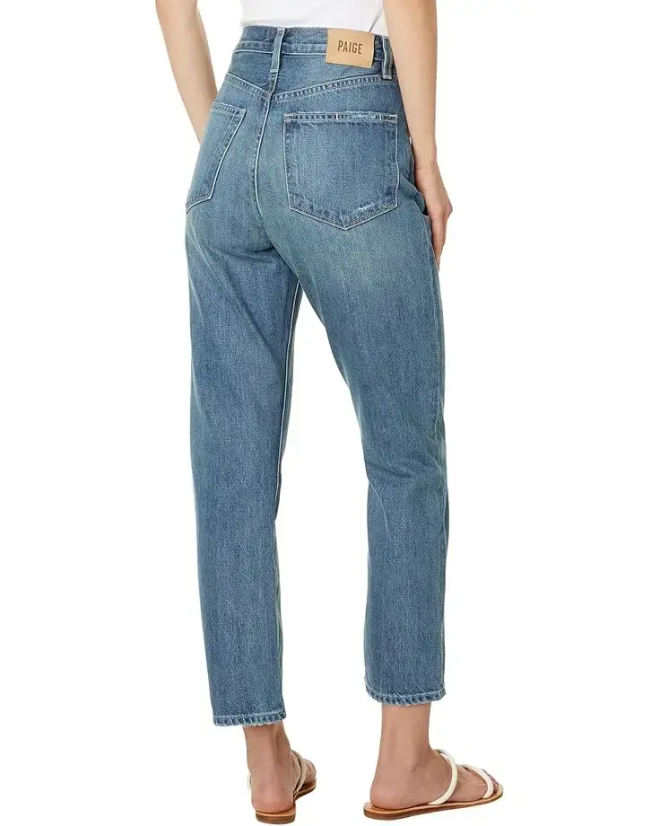 Women's Paige Billy Crop Covered Button Fly in The Roxy