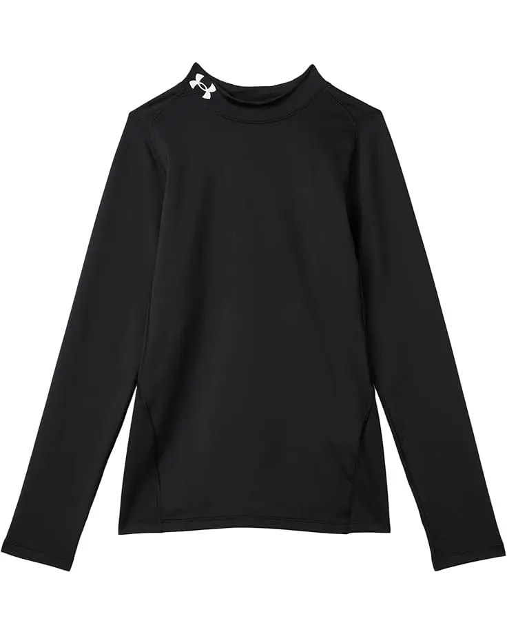 ColdGear Armour Mock Long Sleeve T-Shirt (Big Kids)