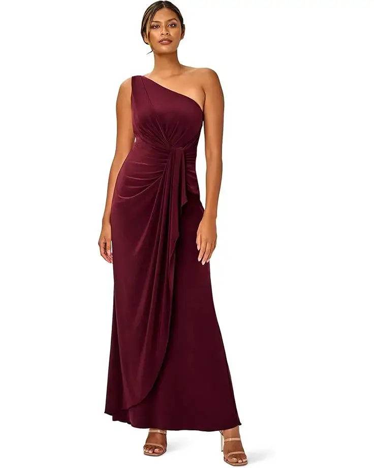 Women's Adrianna Papell One Shoulder Jersey Dress