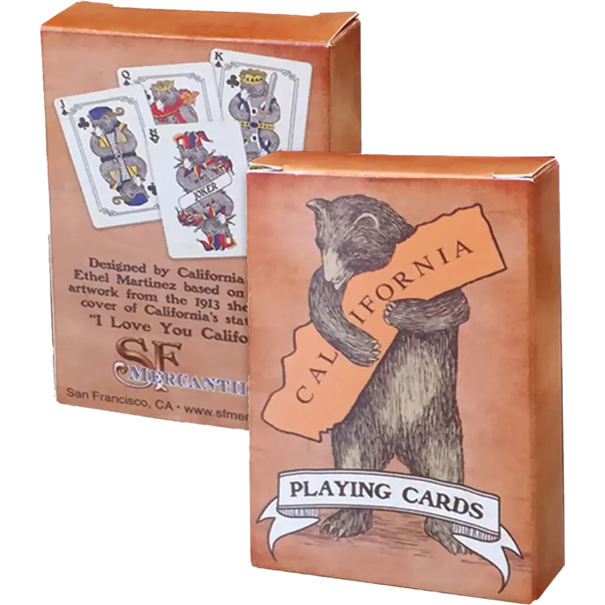 CA Bear Hug Playing Cards