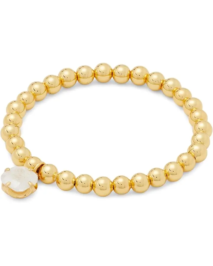 Women's Kate Spade New York 10mm spade flower stretch bracelet