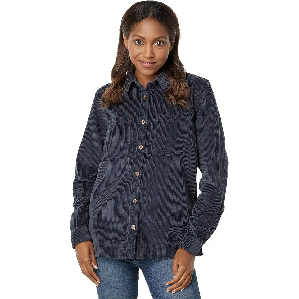 Comfort Corduroy Relaxed Shirt Long Sleeve