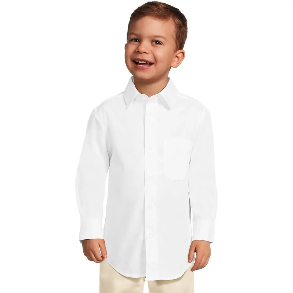 Wrinkle Resistant Standard Shirt (Toddler/Little Kid/Big Kid)