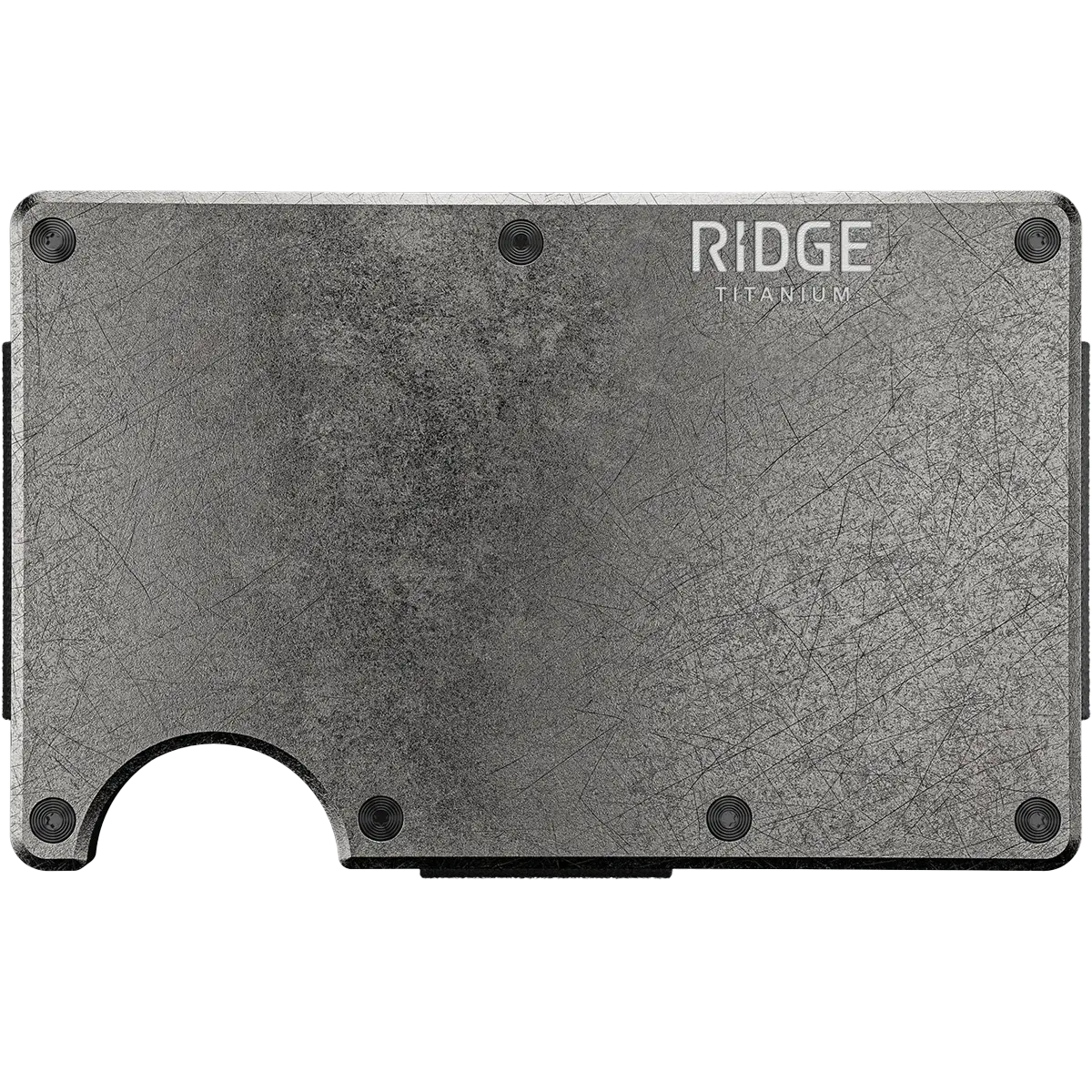 Titanium Wallet with Cash Strap
