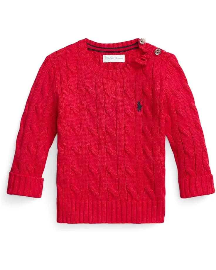Cable-Knit Cotton Sweater (Infant)