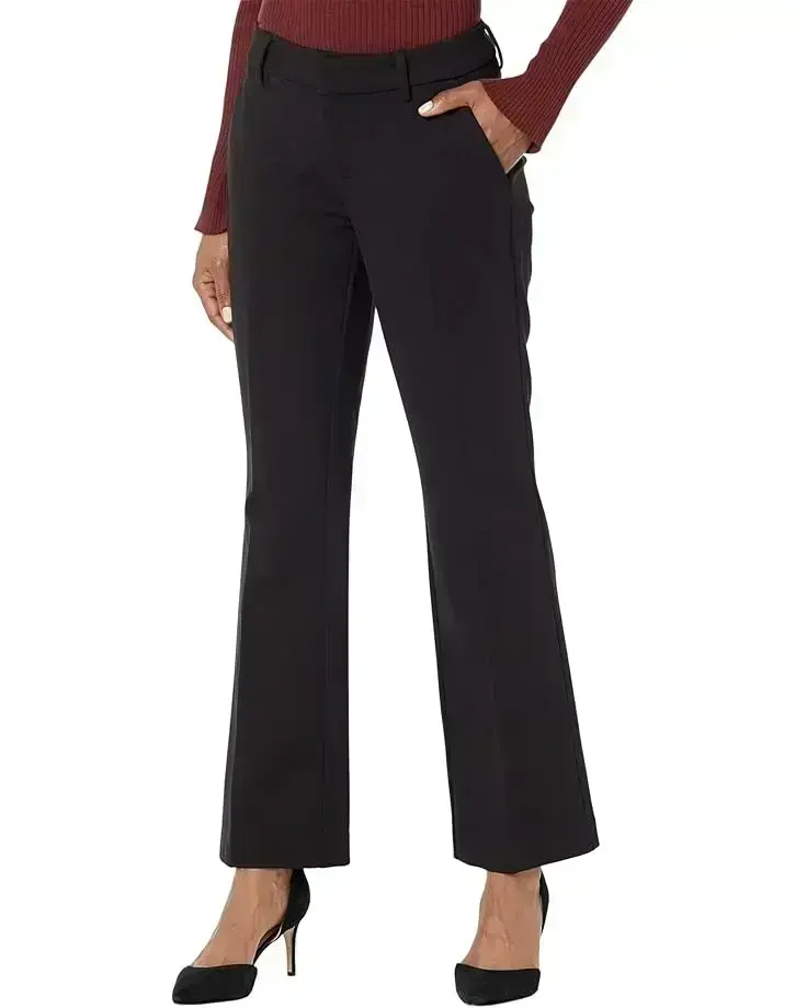 Women's Liverpool Los Angeles Petite Kelsey Knit Flare Trousers 29"