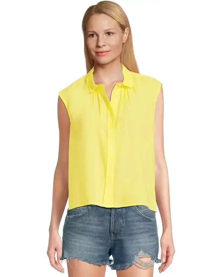 Women's Lilla P Short Sleeve Button Down