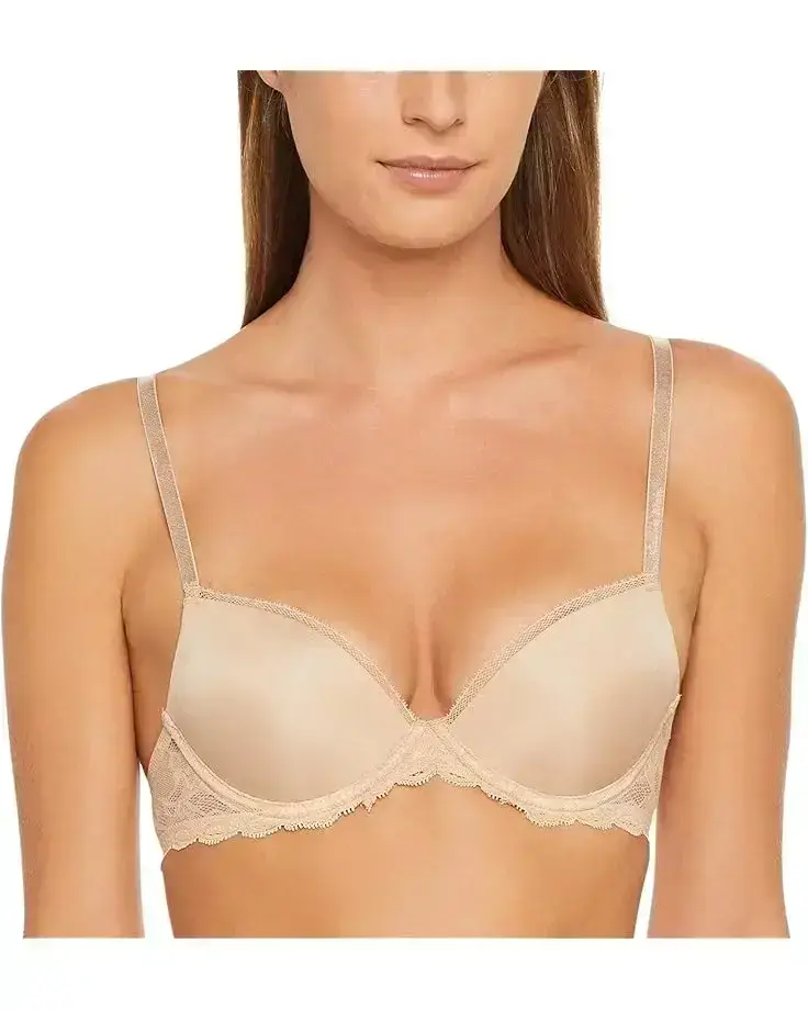 Seductive Comfort with Lace Demi Bra