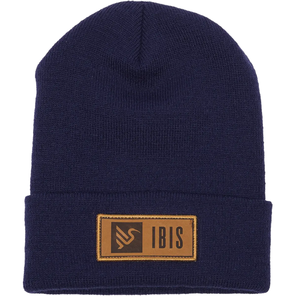 Leather Name Patch Beanie