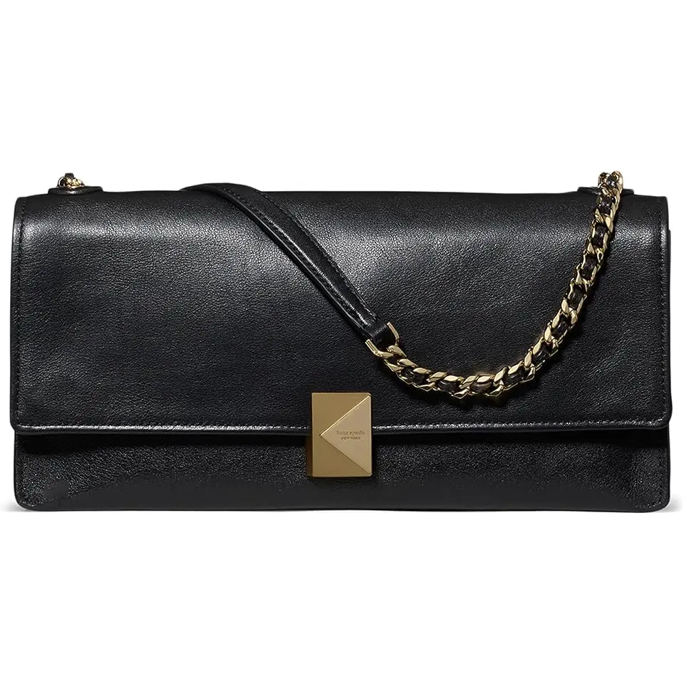 Deco Fine Grain Leather Soft Shoulder Bag