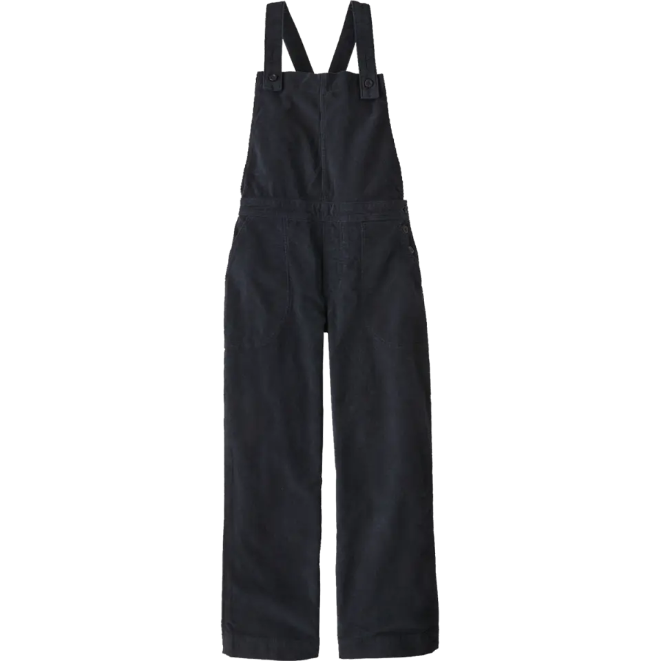 Women's Stand Up Cropped Corduroy Overalls
