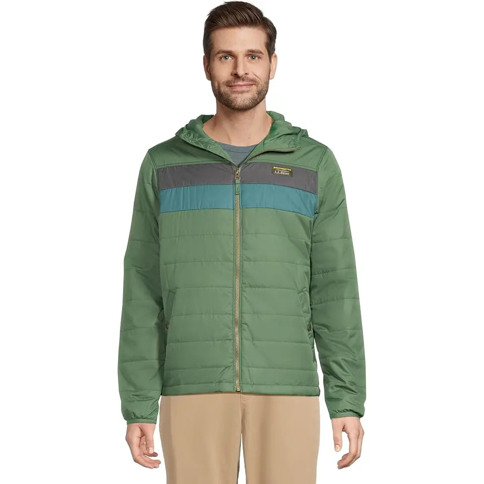 Mountain Classic Puffer Hooded Jacket Color-Block Regular